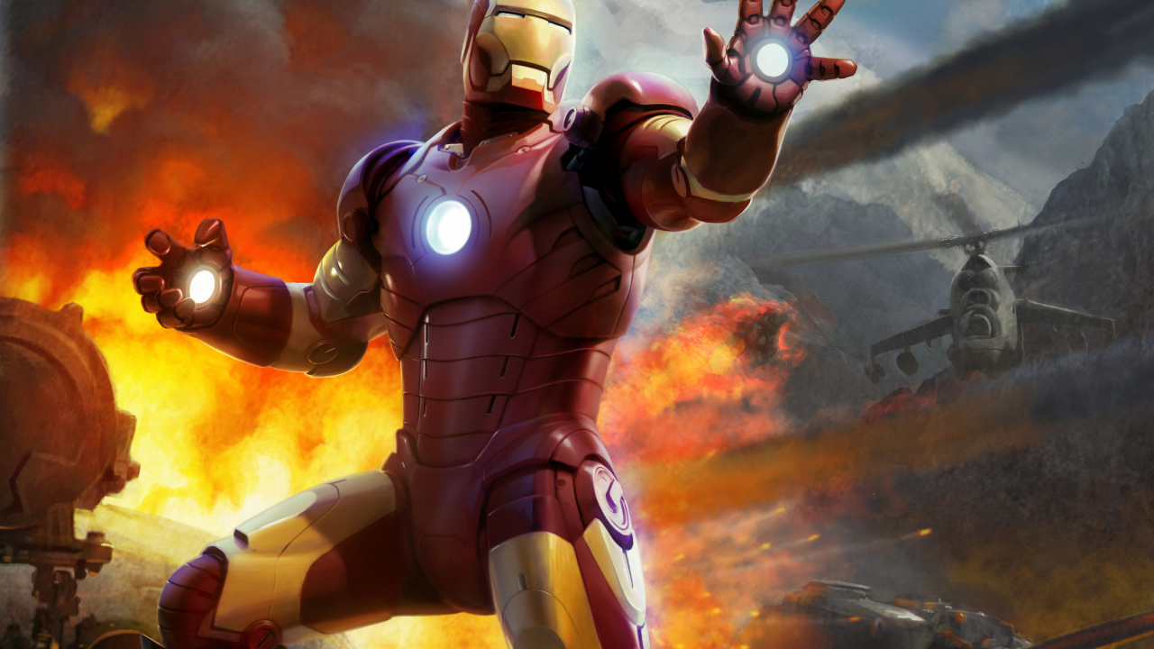 Iron Man, Superhero, Action Figure, pc Game, Mecha. Wallpaper in 1280x720 Resolution