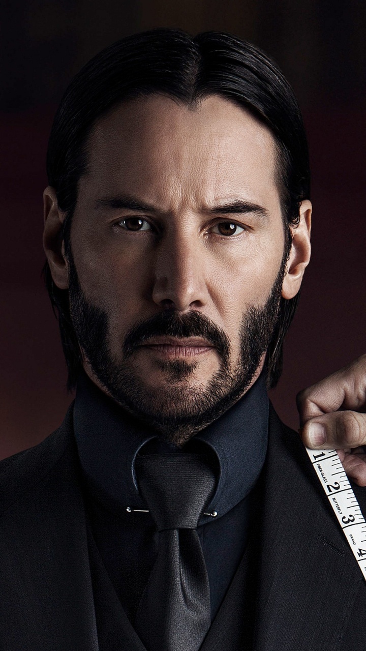 Keanu Reeves John Wick, Keanu Reeves, John Wick Kapitel 2, Aktion, Lionsgate. Wallpaper in 720x1280 Resolution