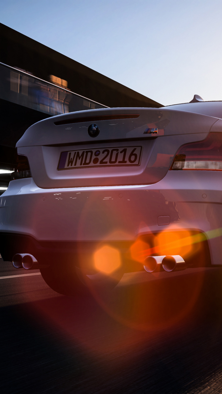 Orange and White Porsche 911 on Road During Sunset. Wallpaper in 750x1334 Resolution