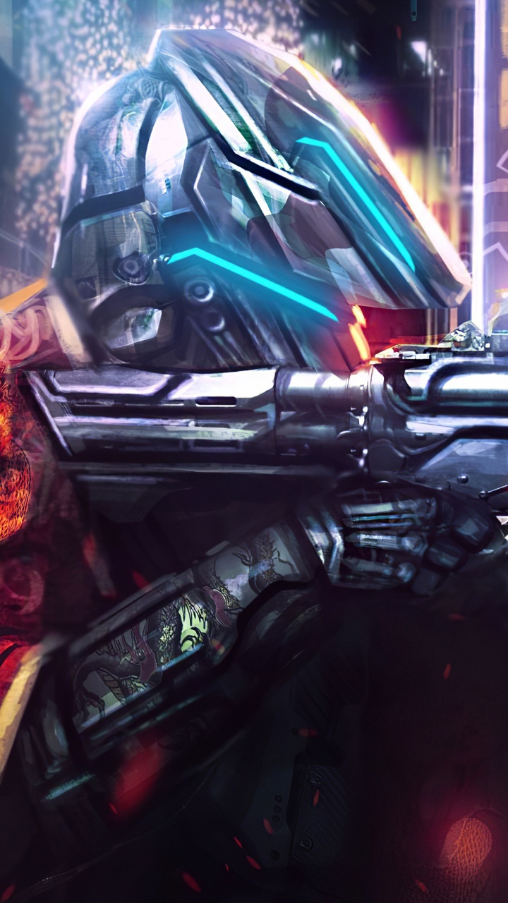 Jeu Pc, L'art Numérique, Concept Art, Jeu de Tir, Figurine. Wallpaper in 720x1280 Resolution