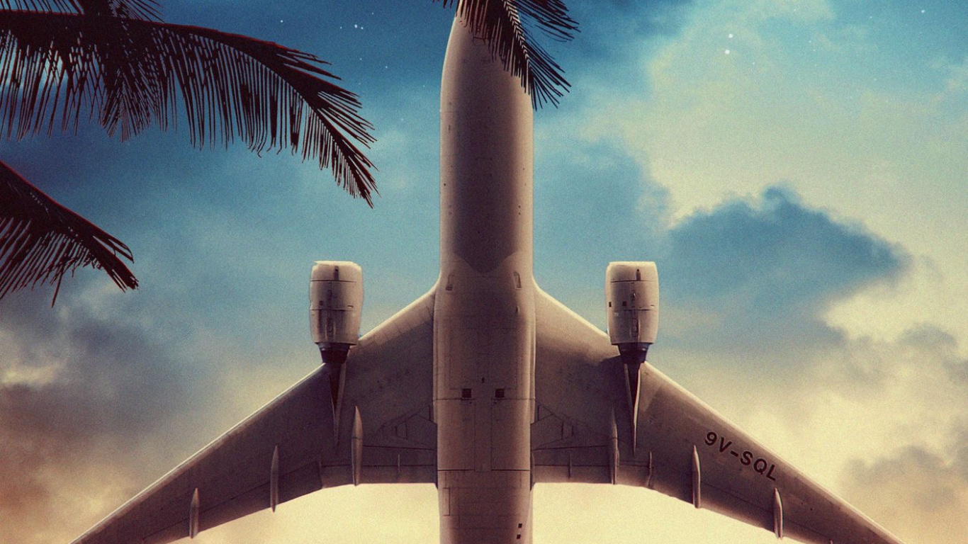 Atmosphère, Avion, Moteur D'avion, Aérospatiale Fabricant, Aviation. Wallpaper in 1366x768 Resolution