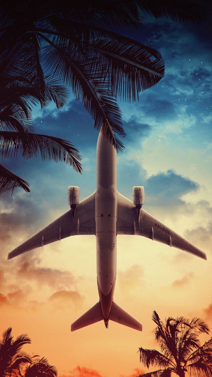 Atmosphère, Avion, Moteur D'avion, Aérospatiale Fabricant, Aviation. Wallpaper in 720x1280 Resolution