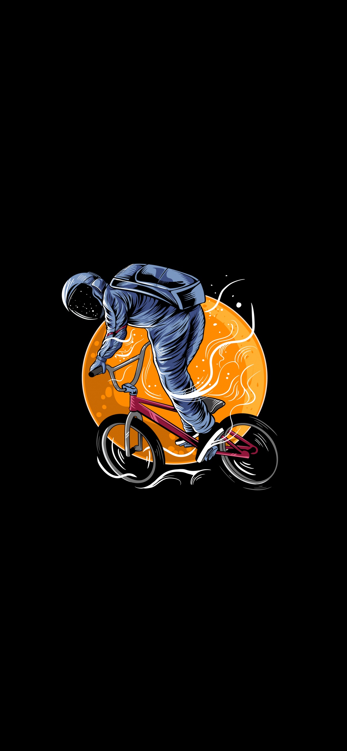 Visual Arts, Art, Illustration, Incomparable, Moon. Wallpaper in 1125x2436 Resolution