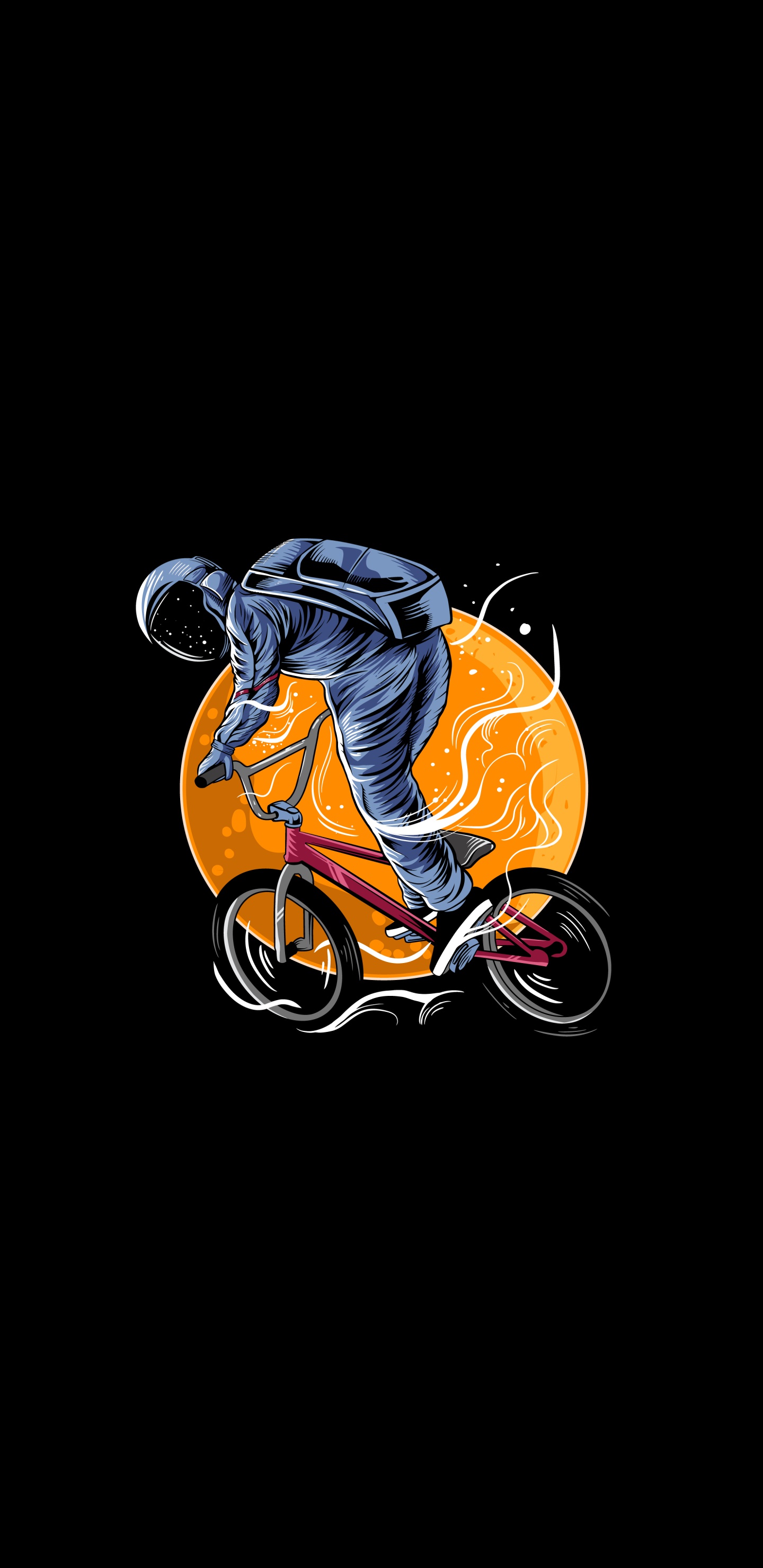 Visual Arts, Kunst, Illustration, Mond, Schweinebandwurm. Wallpaper in 1440x2960 Resolution