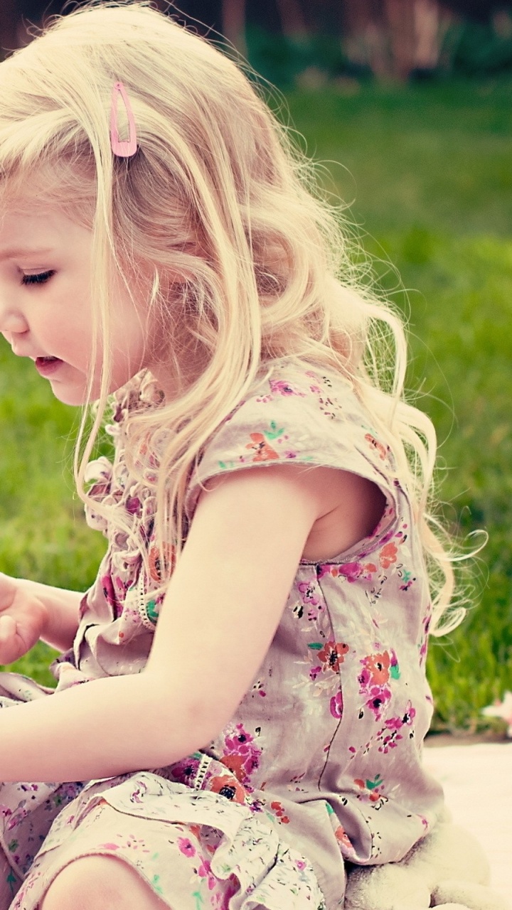 Girl Kissing White Poodle on Grass Field During Daytime. Wallpaper in 720x1280 Resolution
