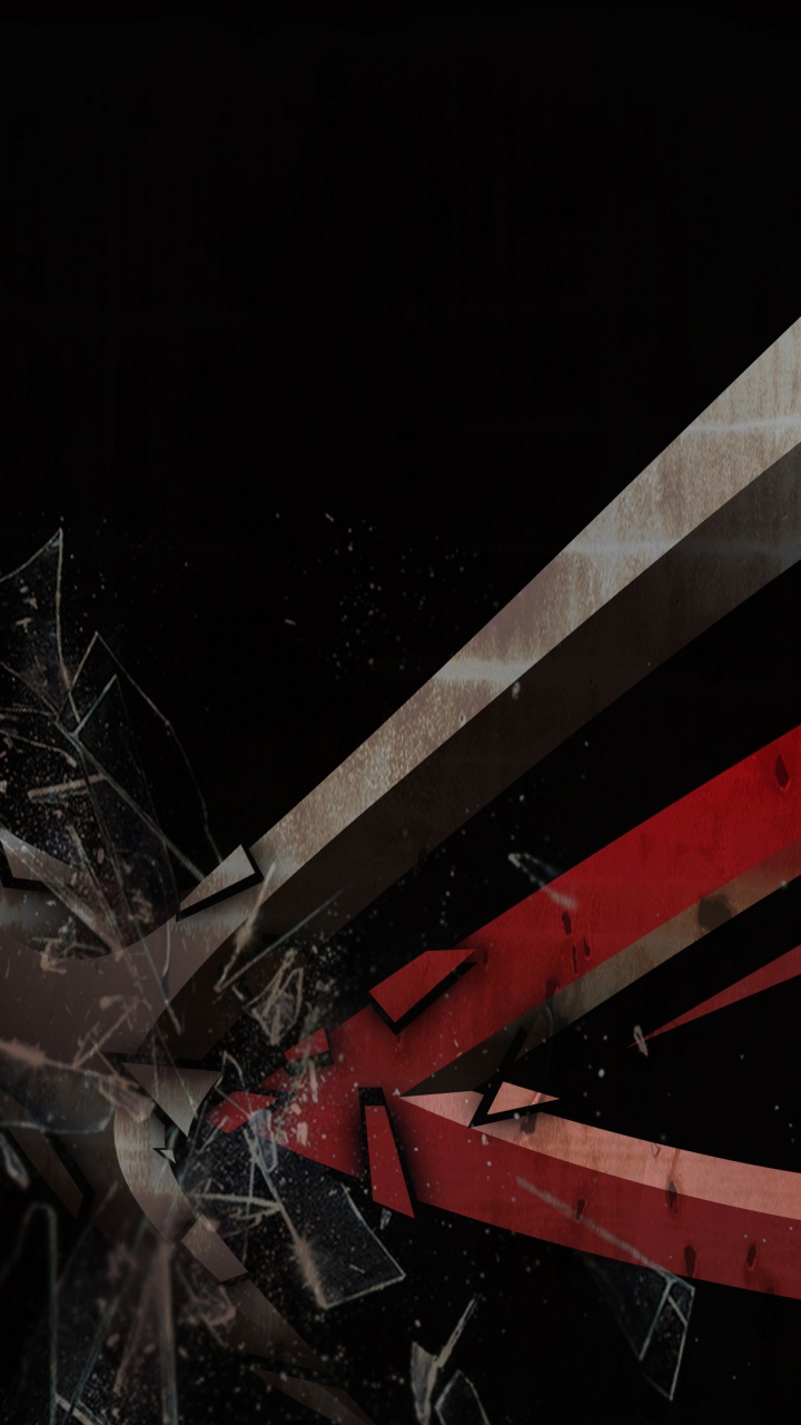 Túnel Iluminado en Rojo y Blanco. Wallpaper in 720x1280 Resolution