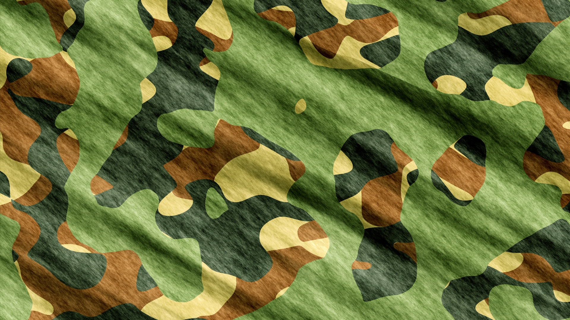 Textile Camouflage Vert Noir et Marron. Wallpaper in 1920x1080 Resolution