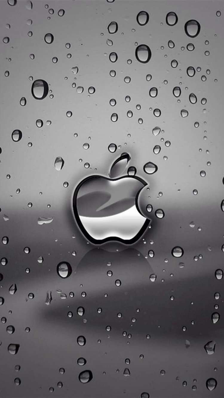 Apple, 放下, 心脏, 湿气, 液体 壁纸 750x1334 允许