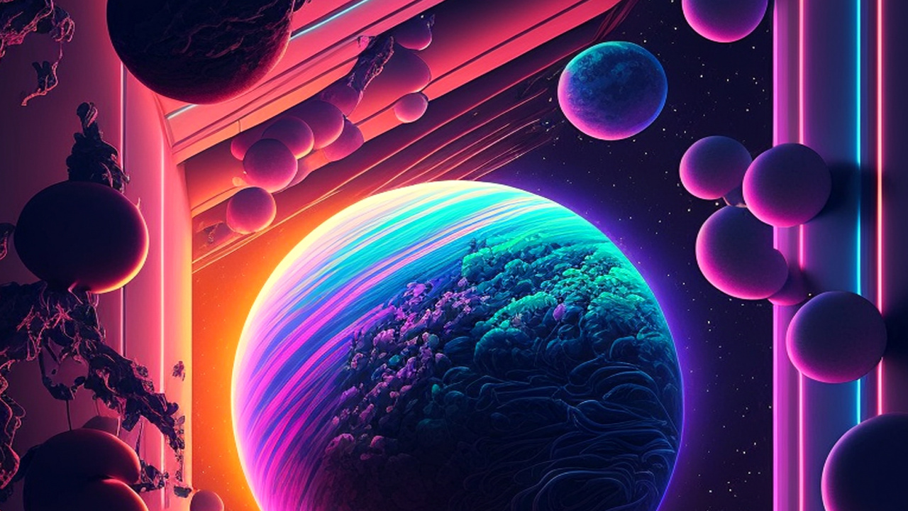 光, 图形设计, 分形技术, 艺术, 建筑 壁纸 1280x720 允许