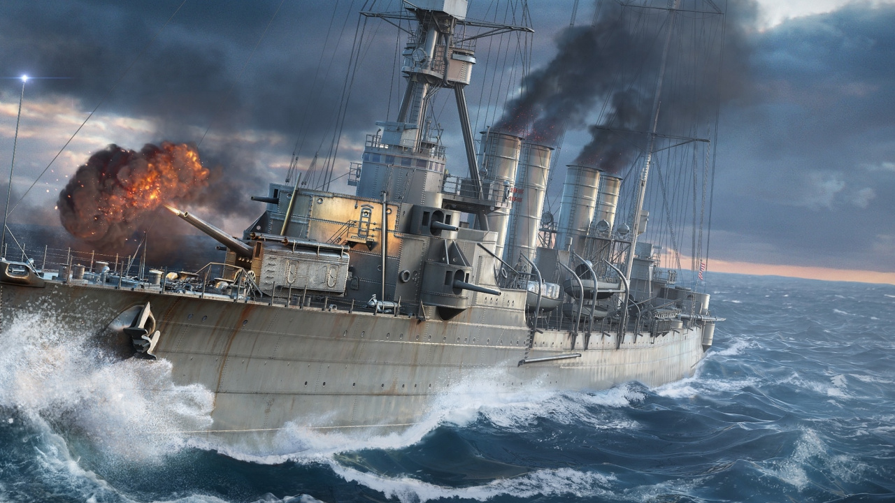 Mondiale de Navires de Guerre, Bateau, Motomarine, Navire, Navire de Guerre. Wallpaper in 1280x720 Resolution