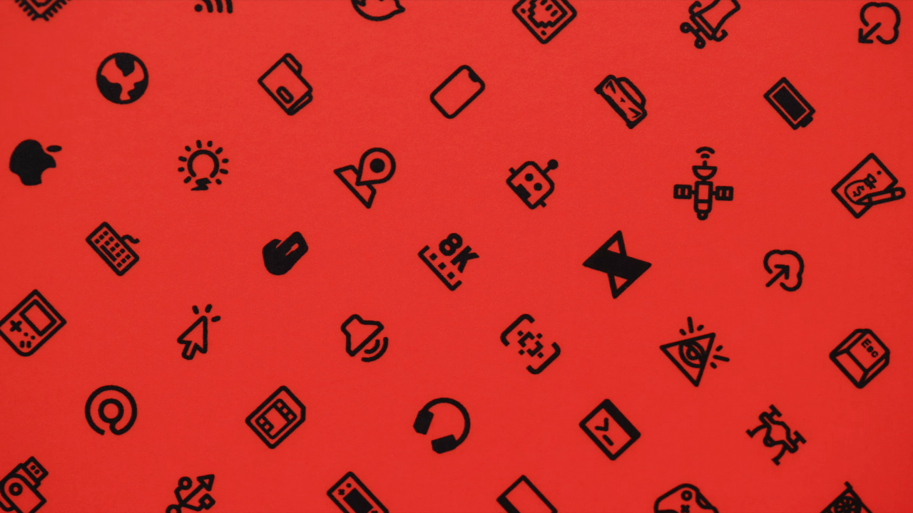 Cœur, Icône, Textile, Orange, Rectangle. Wallpaper in 1280x720 Resolution