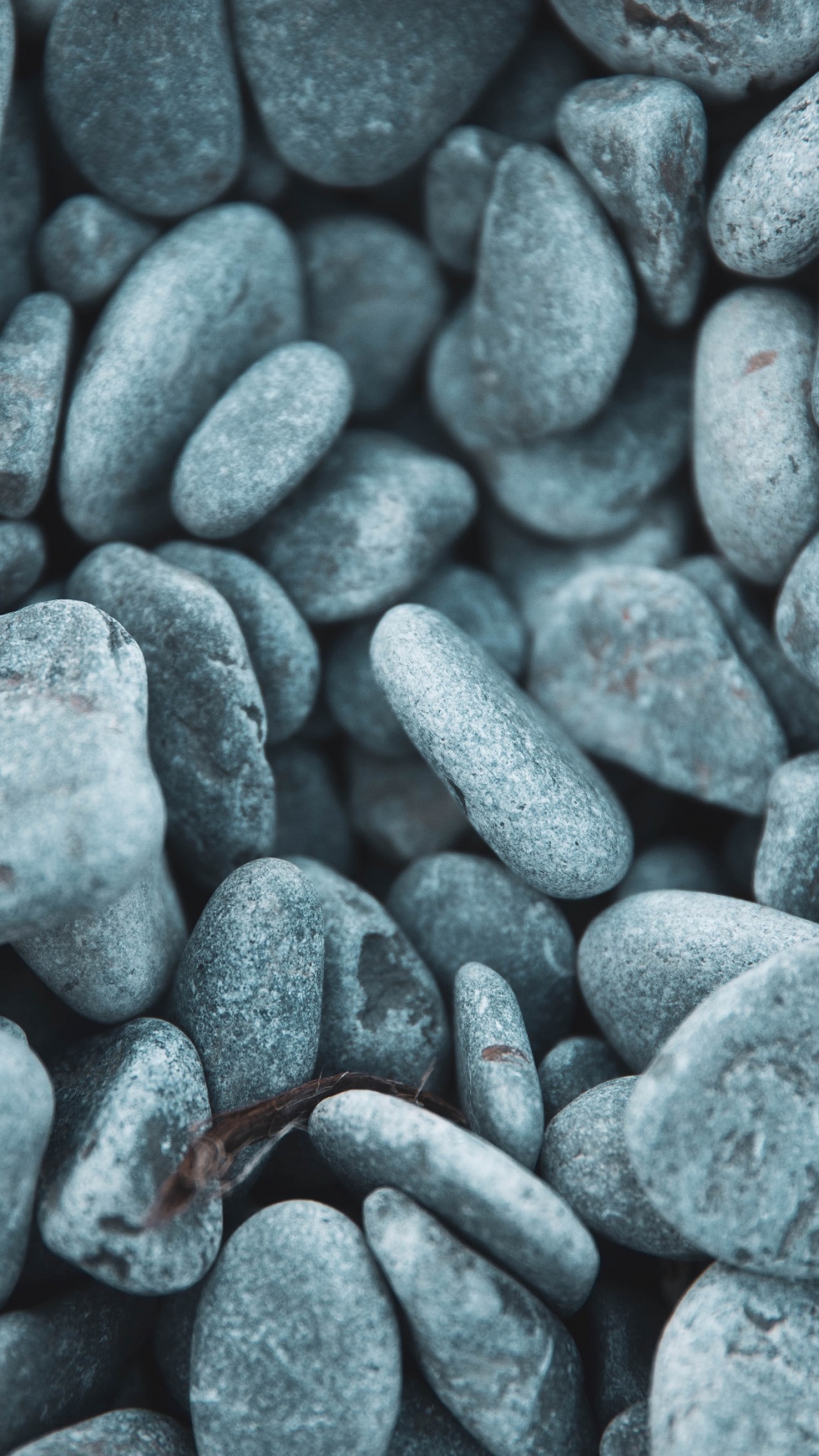 Kieselstein, Schwarz Und Weiß, Close Up, Rock, Electric Blue. Wallpaper in 1080x1920 Resolution