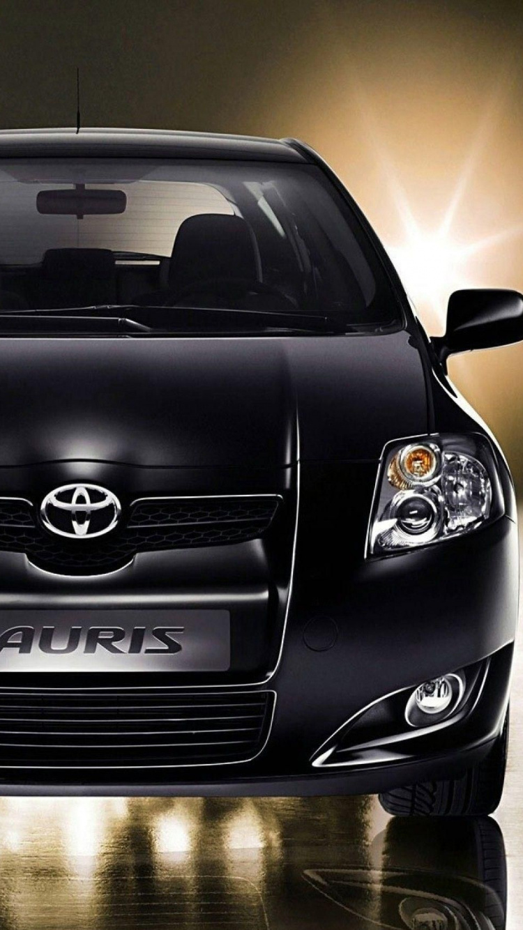 Mercedes Benz Clase c Negro. Wallpaper in 750x1334 Resolution