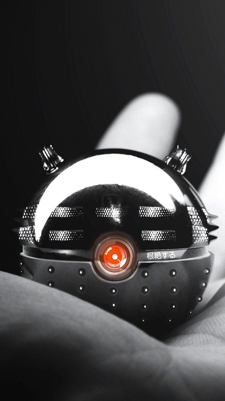 Black and Silver Electronic Device. Wallpaper in 750x1334 Resolution