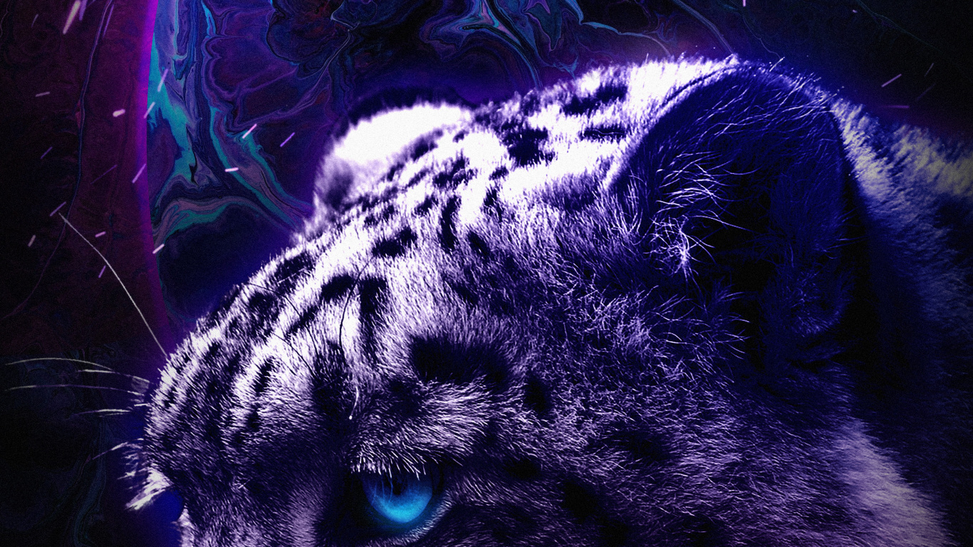 Black Panther, Tick Tack, Licht, Carnivore, Backenbart. Wallpaper in 1366x768 Resolution