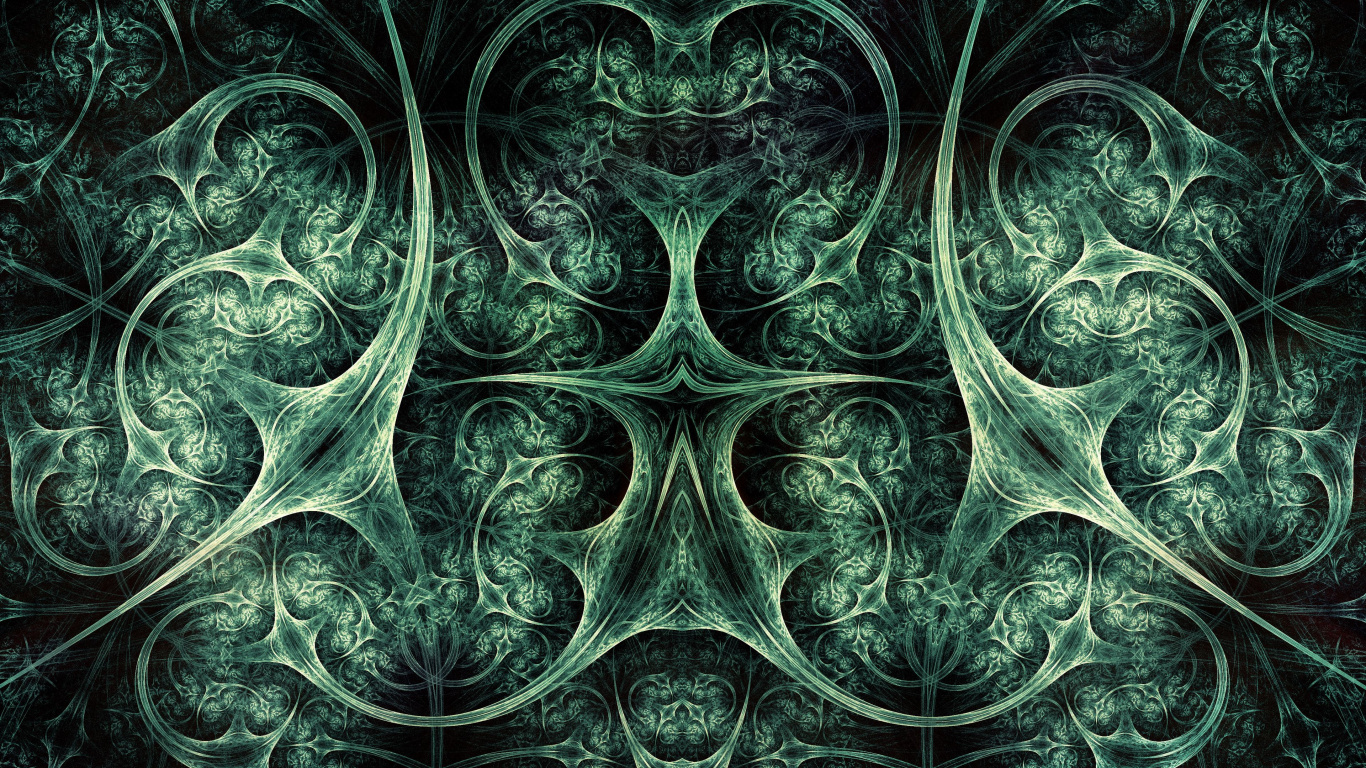Arte Fractal, Fractal, Arte Digital, Arte, Textil. Wallpaper in 1366x768 Resolution