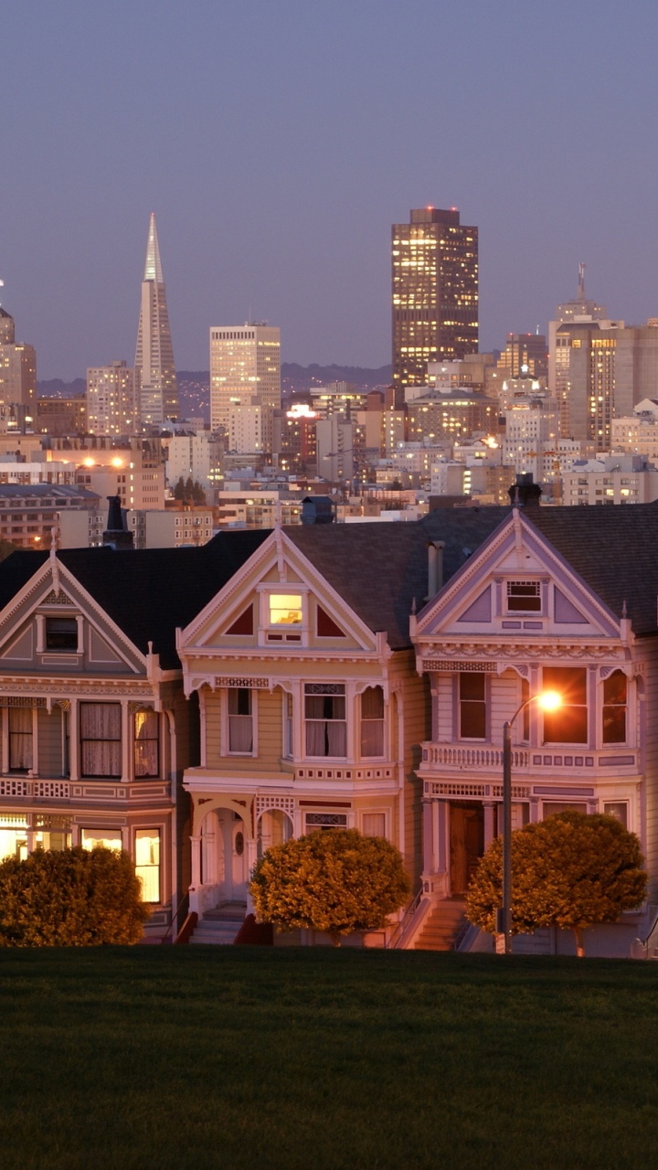 天际线, 住宅区, 城市, 里程碑, 大厦 壁纸 720x1280 允许