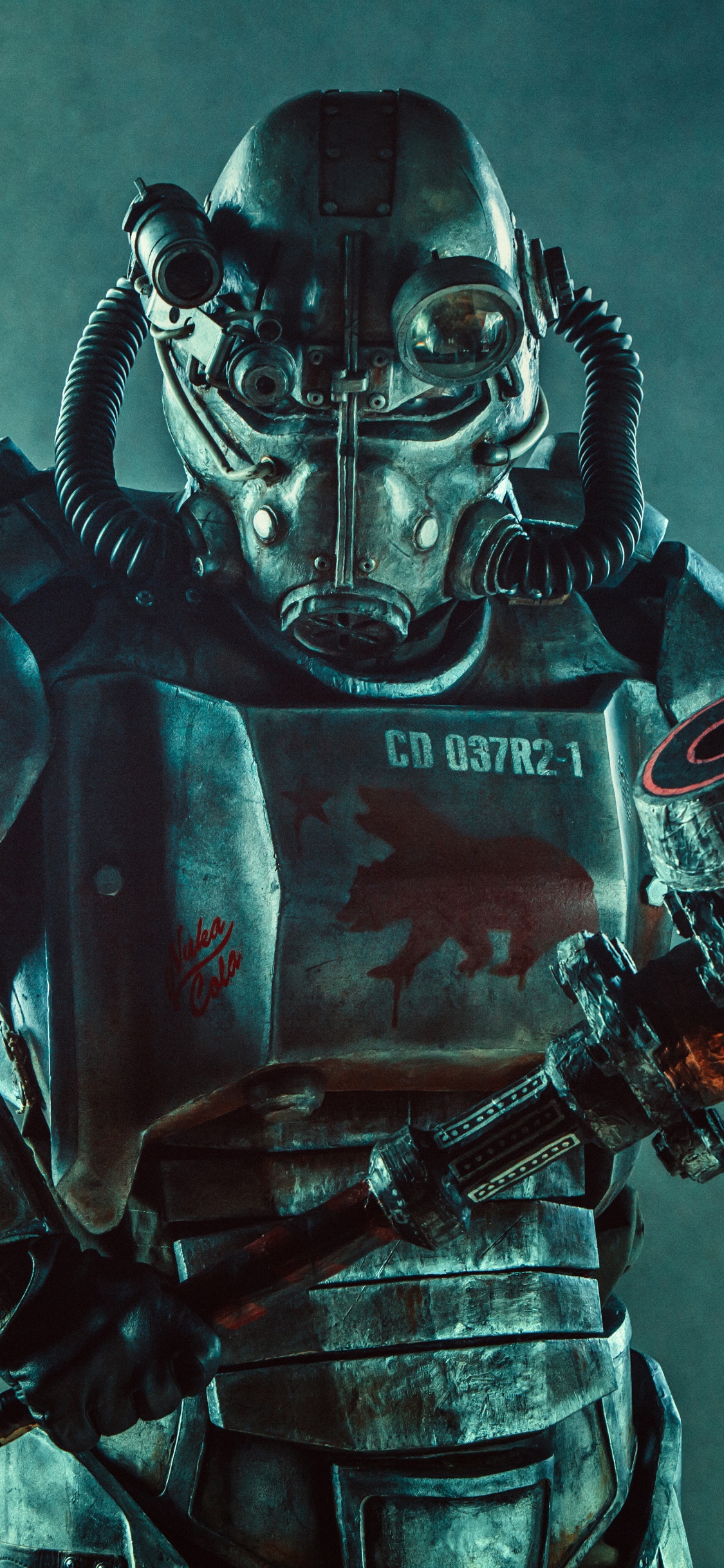 Action Figure, pc Game, Armour, Soldier, Supersoldier. Wallpaper in 1125x2436 Resolution