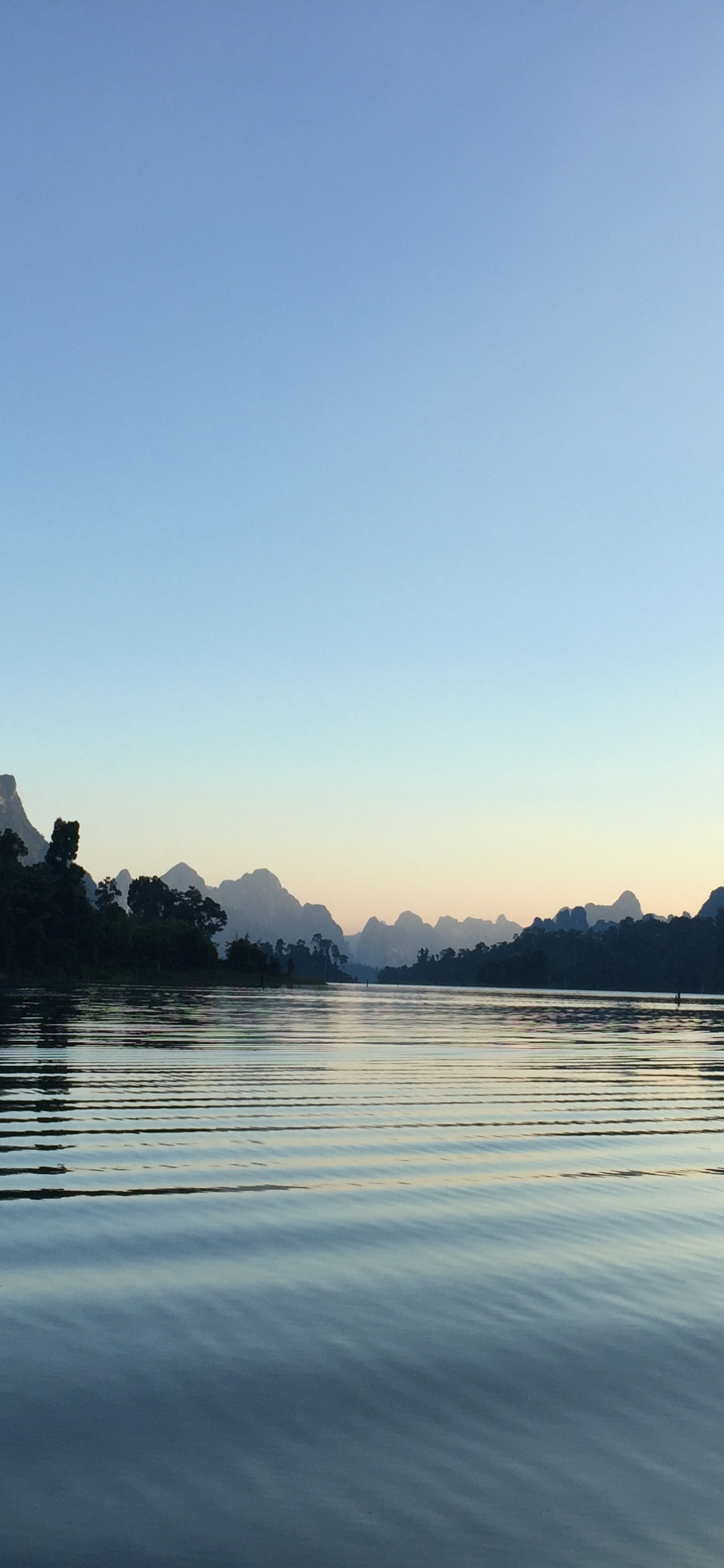 Reflection, Body of Water, Mountainous Landforms, Nature, Coast. Wallpaper in 1125x2436 Resolution