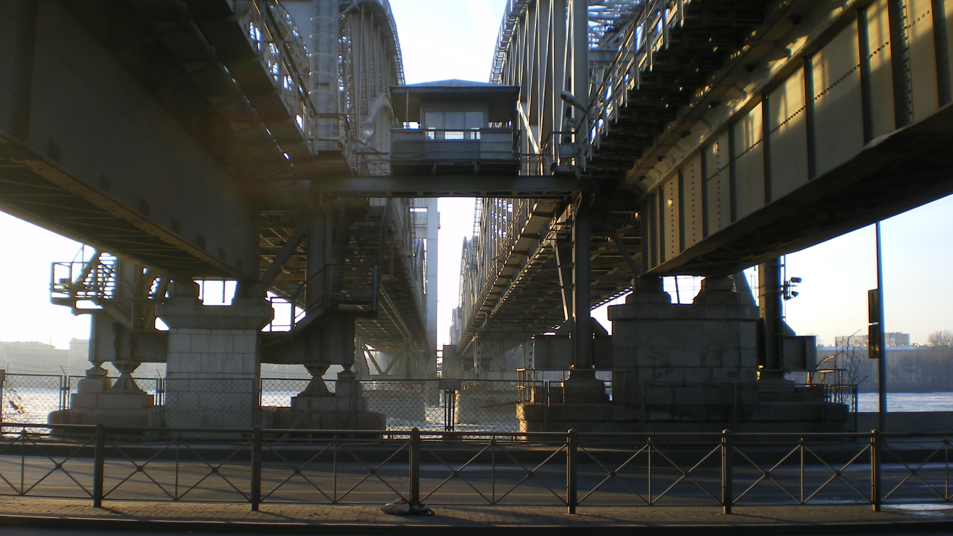 Graue Metallbrücke Tagsüber. Wallpaper in 1920x1080 Resolution