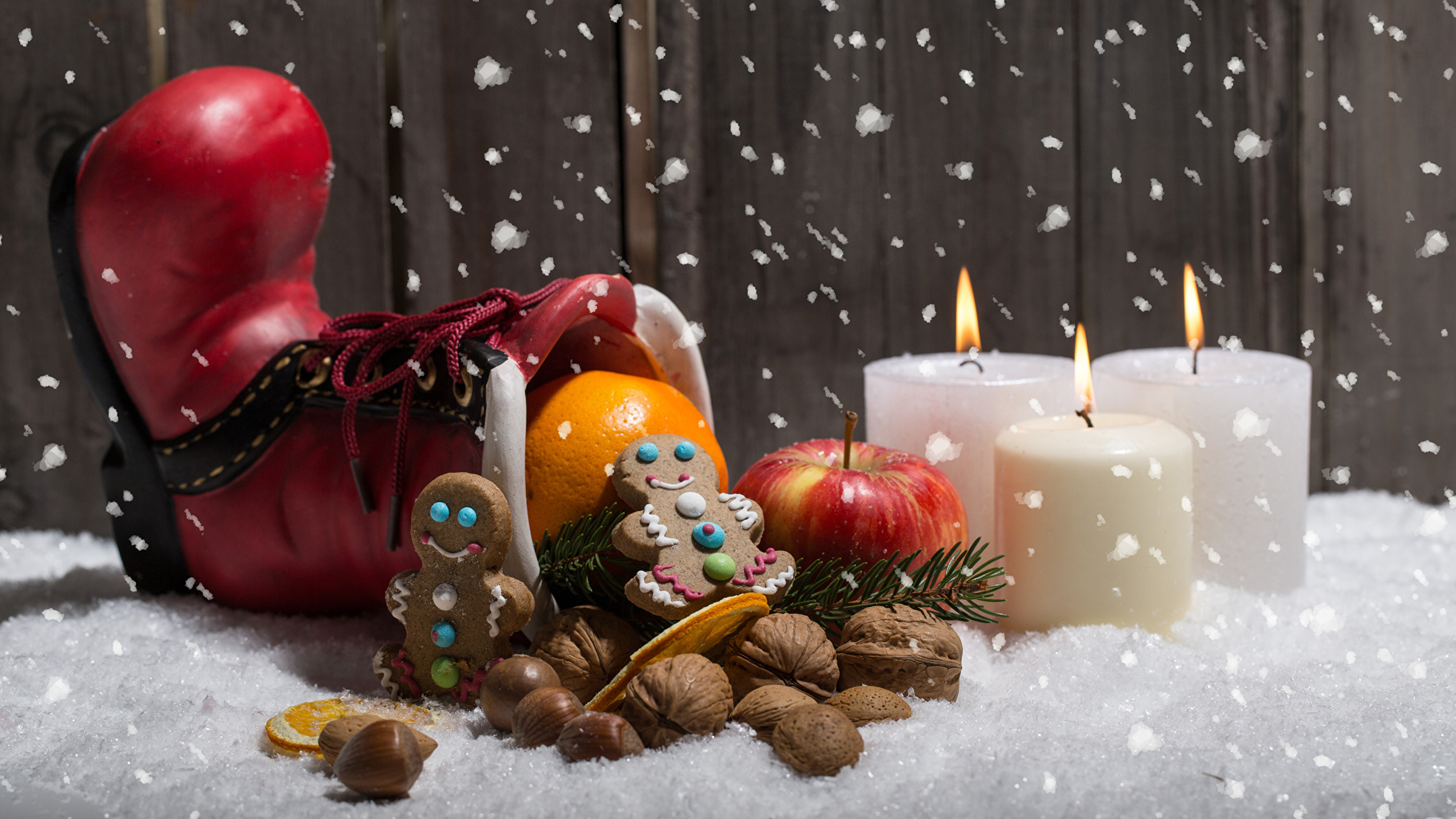 Christmas Day, Candle, New Year, Christmas Ornament, Christmas. Wallpaper in 2560x1440 Resolution