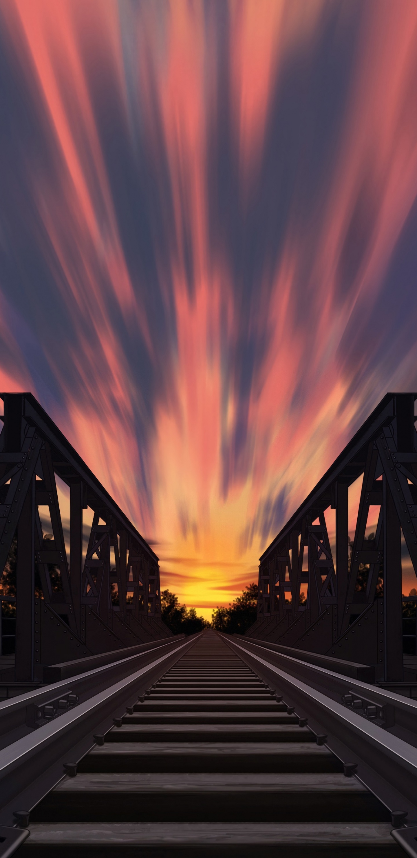 Time Lapse Photography of Cars on Road During Night Time. Wallpaper in 1440x2960 Resolution
