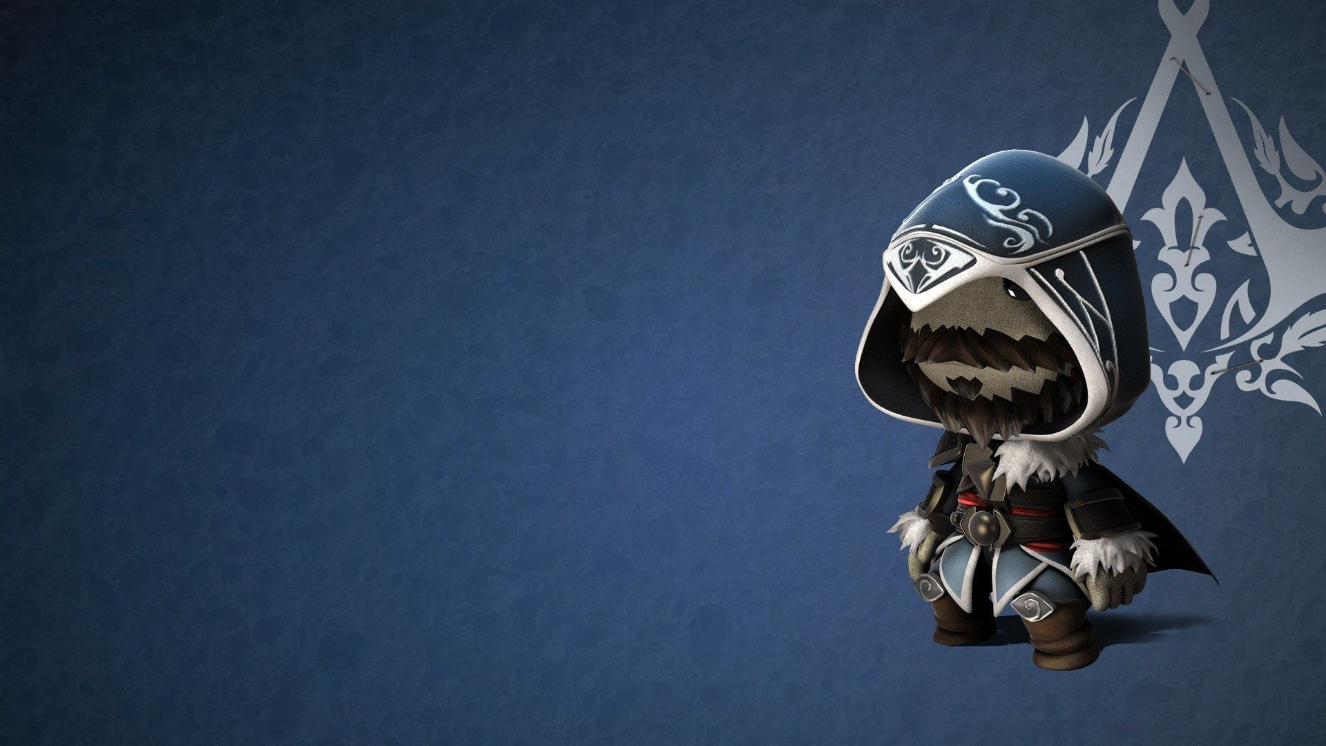 LittleBigPlanet, Helmet, Headgear, Space, Ezio Auditore. Wallpaper in 1920x1080 Resolution