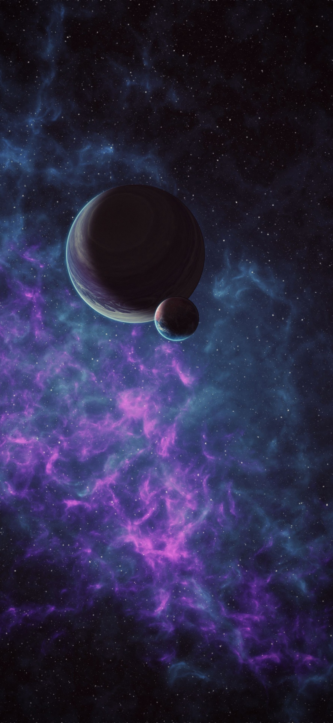 空间, 宇宙, 外层空间, 气氛, 天文学对象 壁纸 1125x2436 允许