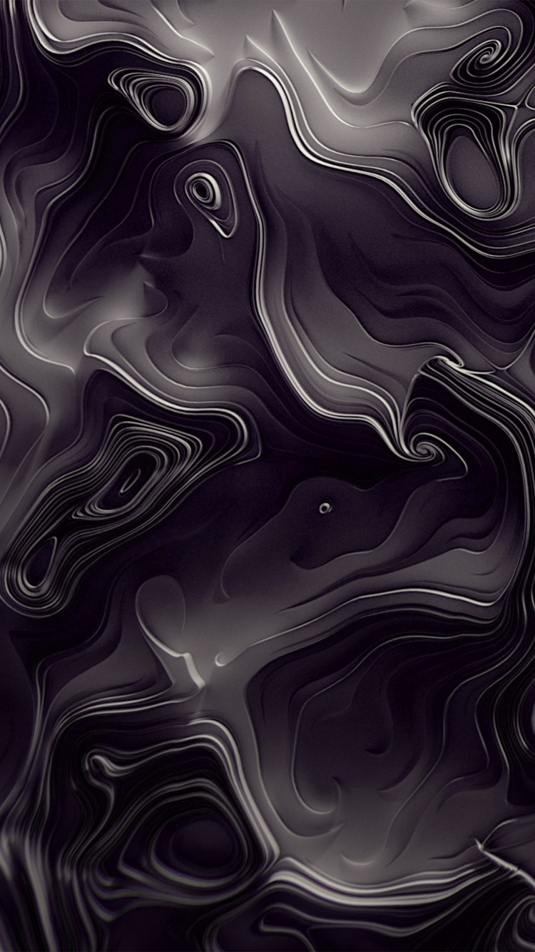 Weiße Und Graue Abstrakte Malerei. Wallpaper in 750x1334 Resolution