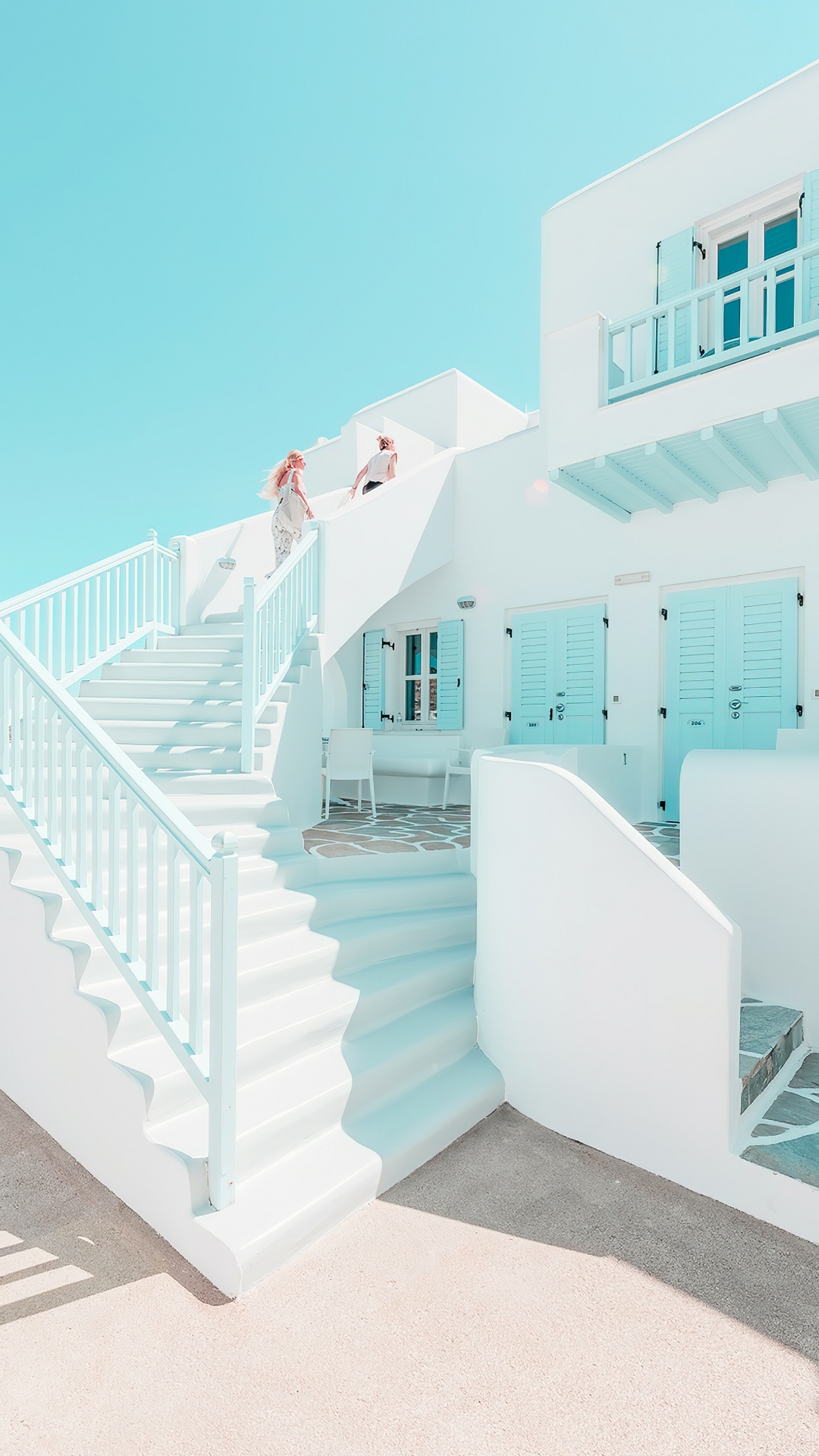 Architektur, Azure, Treppe, Gebäude, Städtebau. Wallpaper in 1080x1920 Resolution