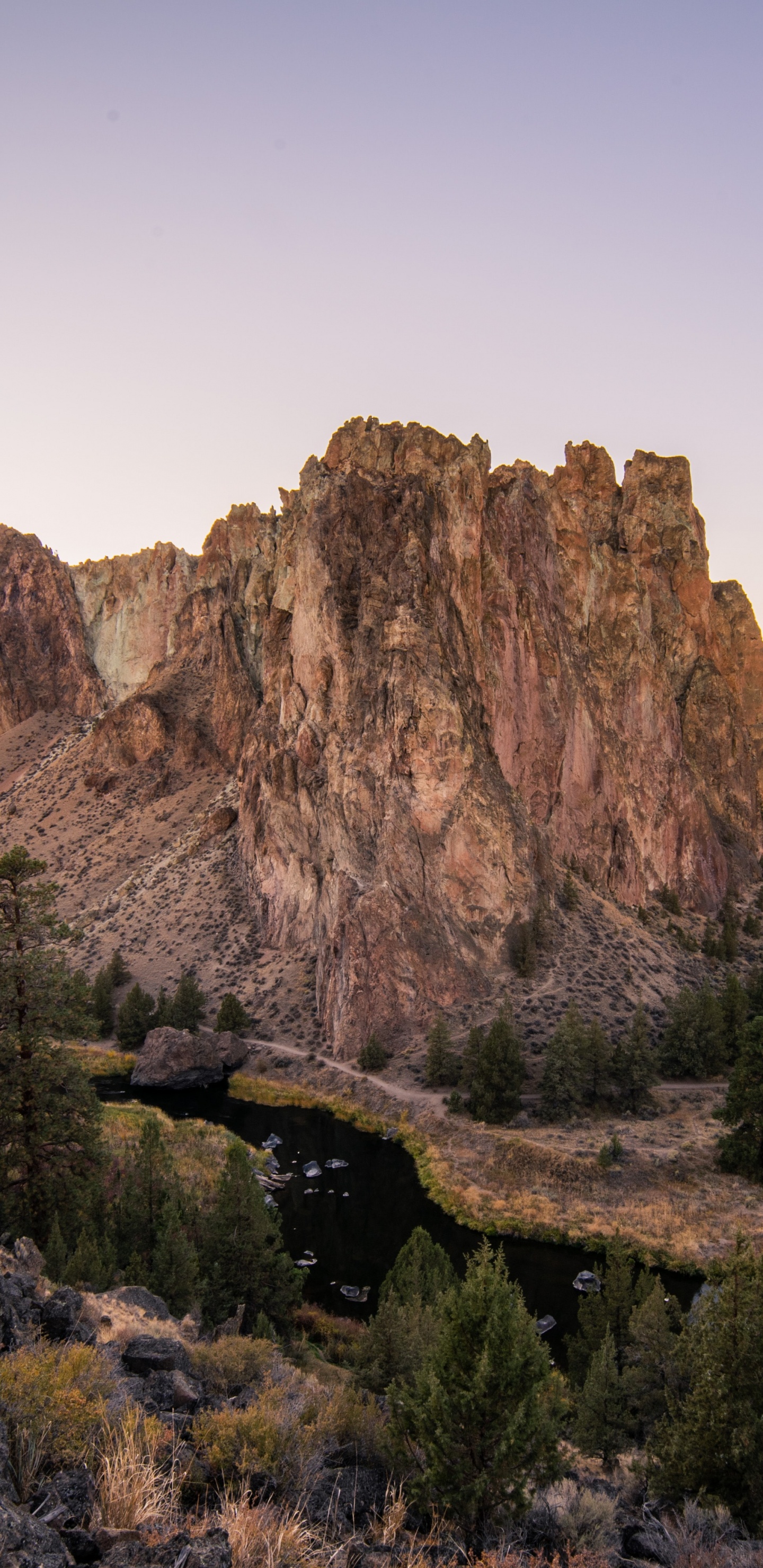 Parque Estatal Smith Rock, Río Torcido, Parque, Redmond, el Parque Estatal. Wallpaper in 1440x2960 Resolution
