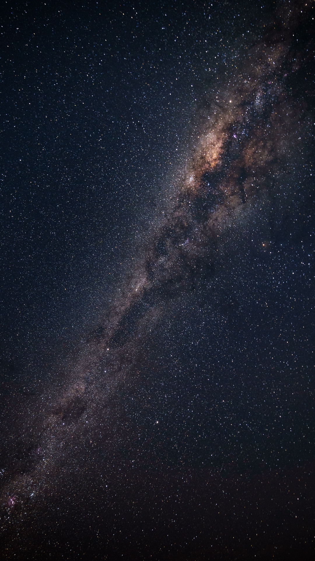 Blue and White Starry Night Sky. Wallpaper in 1080x1920 Resolution