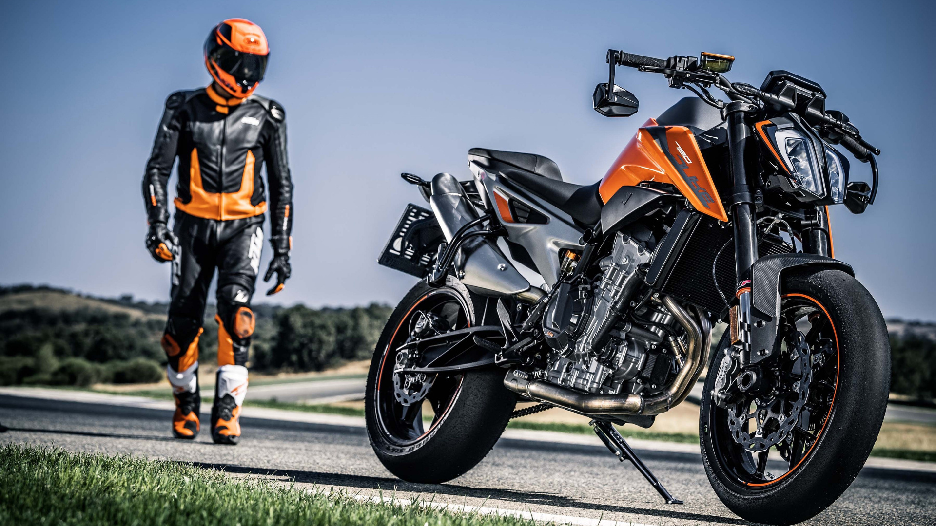 KTM790公爵, Ktm, Ktm Duke 790, 自行车, 轮胎 壁纸 1920x1080 允许