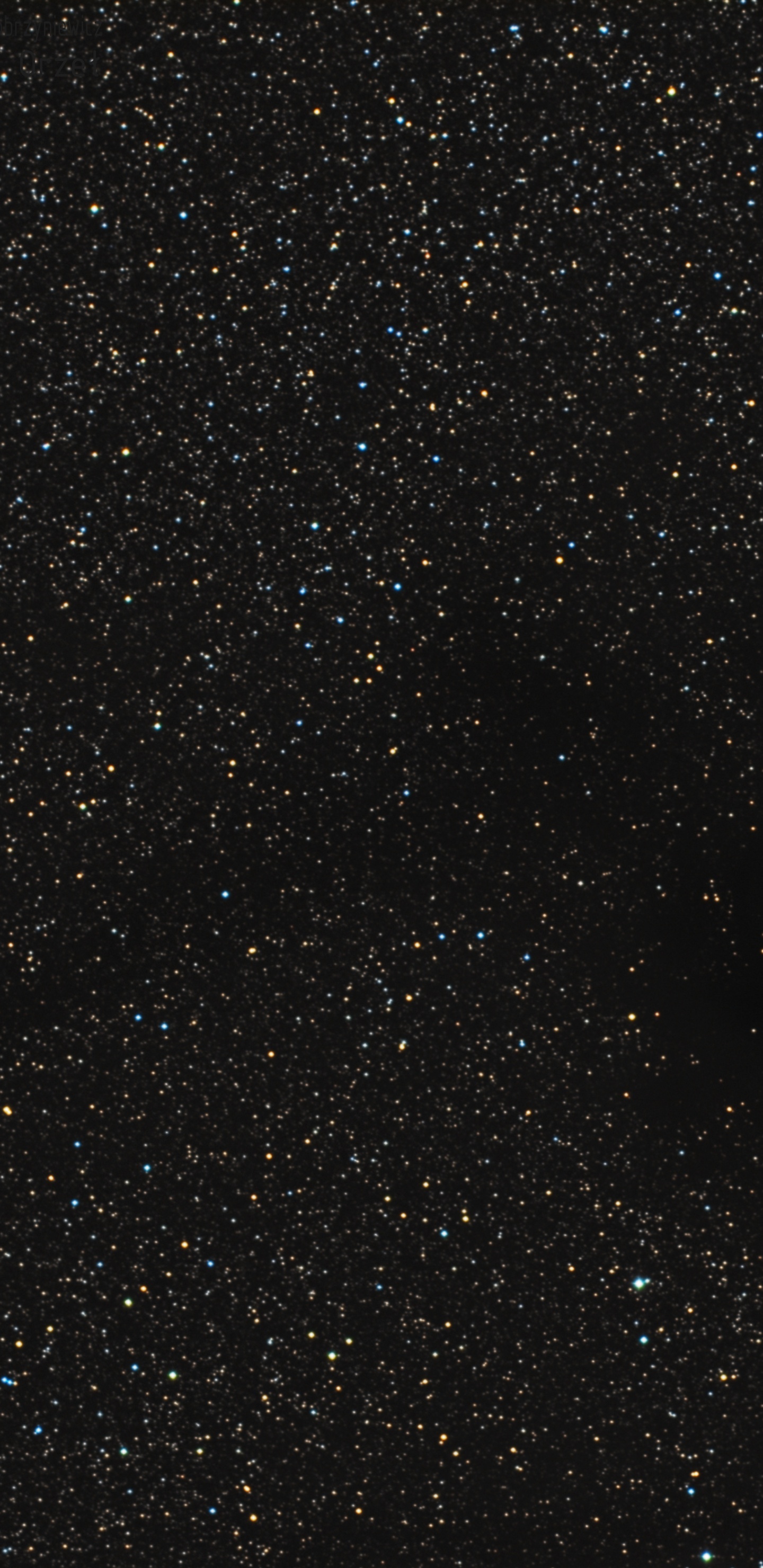 Étoiles Dans le Ciel Pendant la Nuit. Wallpaper in 1440x2960 Resolution