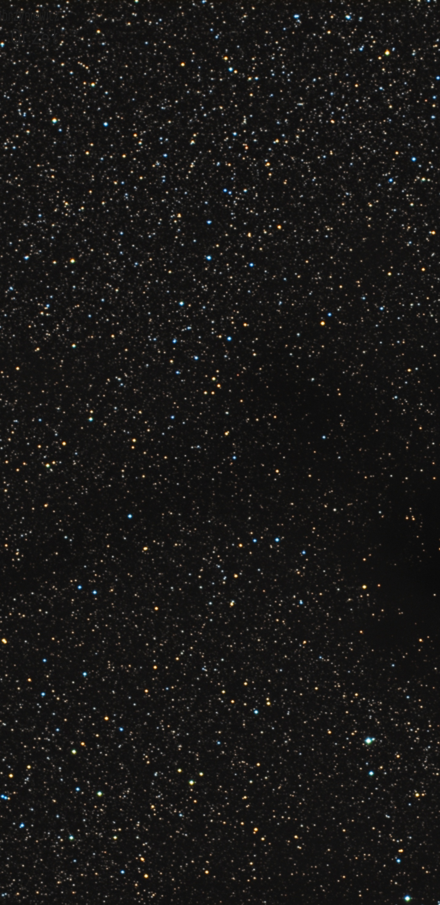 Étoiles Dans le Ciel Pendant la Nuit. Wallpaper in 1440x2960 Resolution