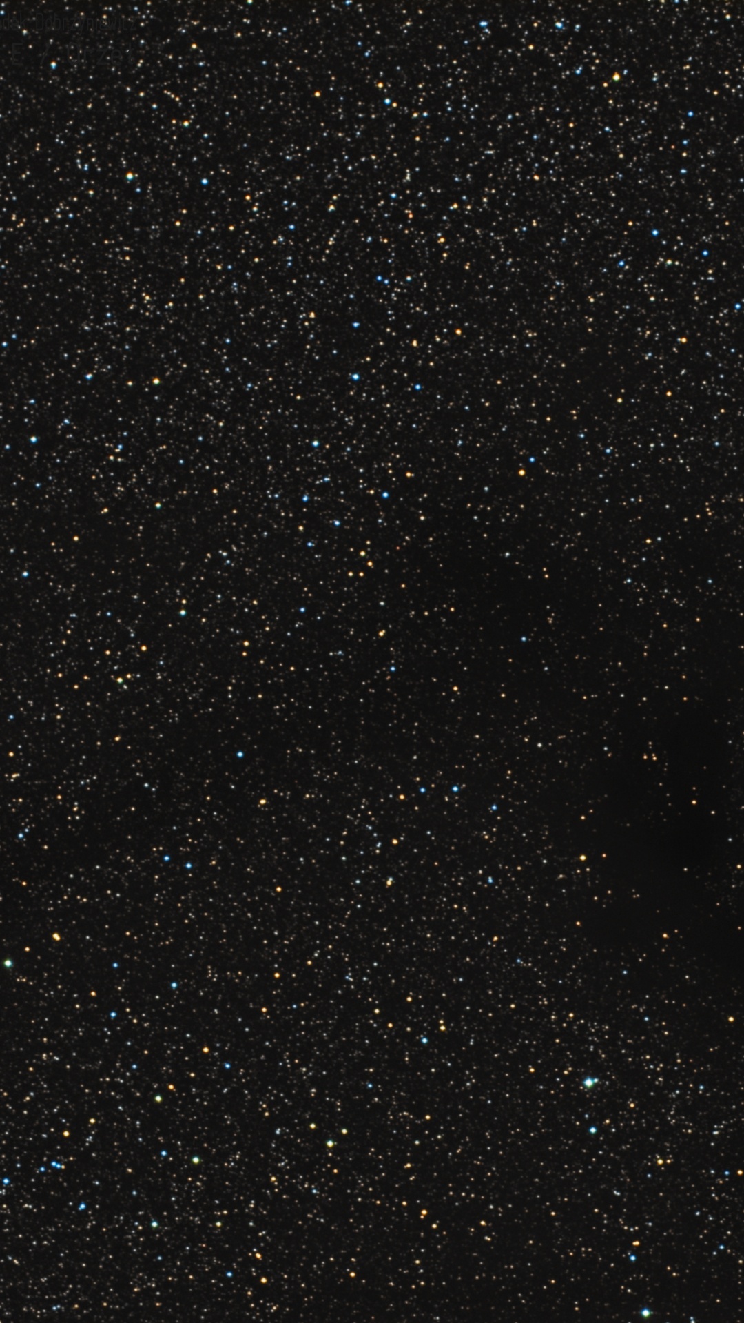 Sterne am Himmel Während Der Nacht. Wallpaper in 1080x1920 Resolution