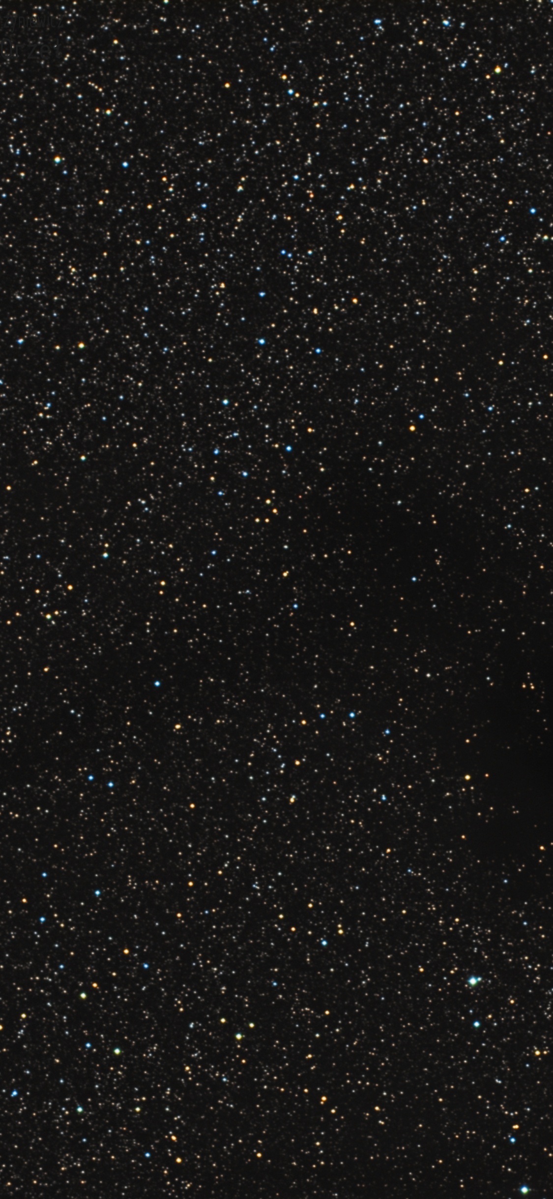 Stars in The Sky During Night Time. Wallpaper in 1125x2436 Resolution