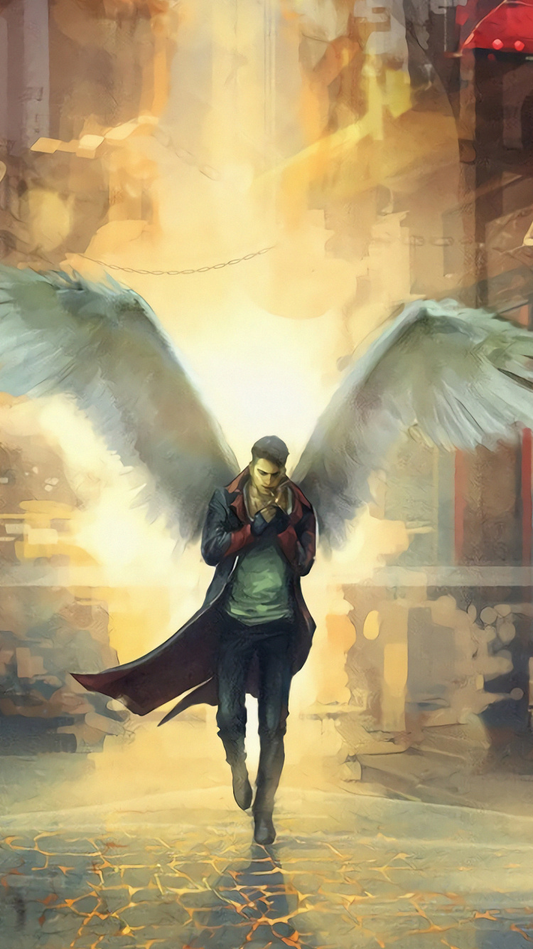 Homme en Costume Noir Debout Dans la Rue. Wallpaper in 750x1334 Resolution