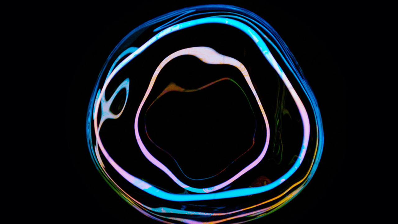 Purple and Blue Light Illustration. Wallpaper in 1280x720 Resolution