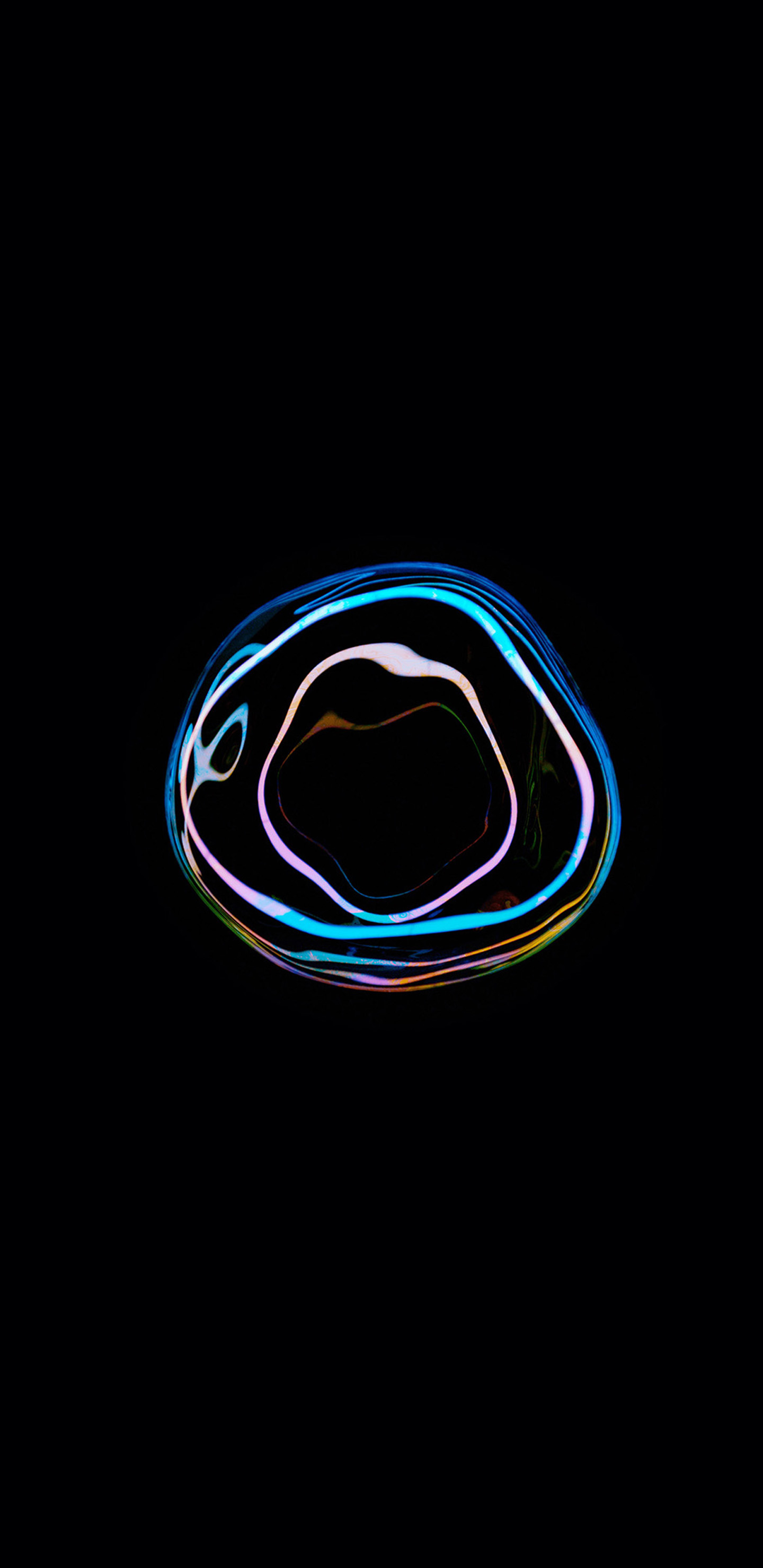 Ilustración de Luz Púrpura y Azul. Wallpaper in 1440x2960 Resolution