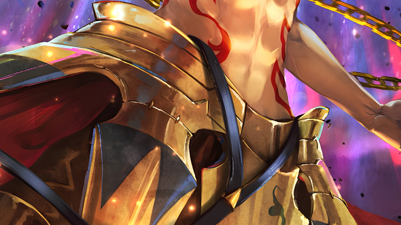 el Destino de Gilgamesh, El Destino Cero, Gilgamesh, Arquero, Shirou Emiya. Wallpaper in 1280x720 Resolution