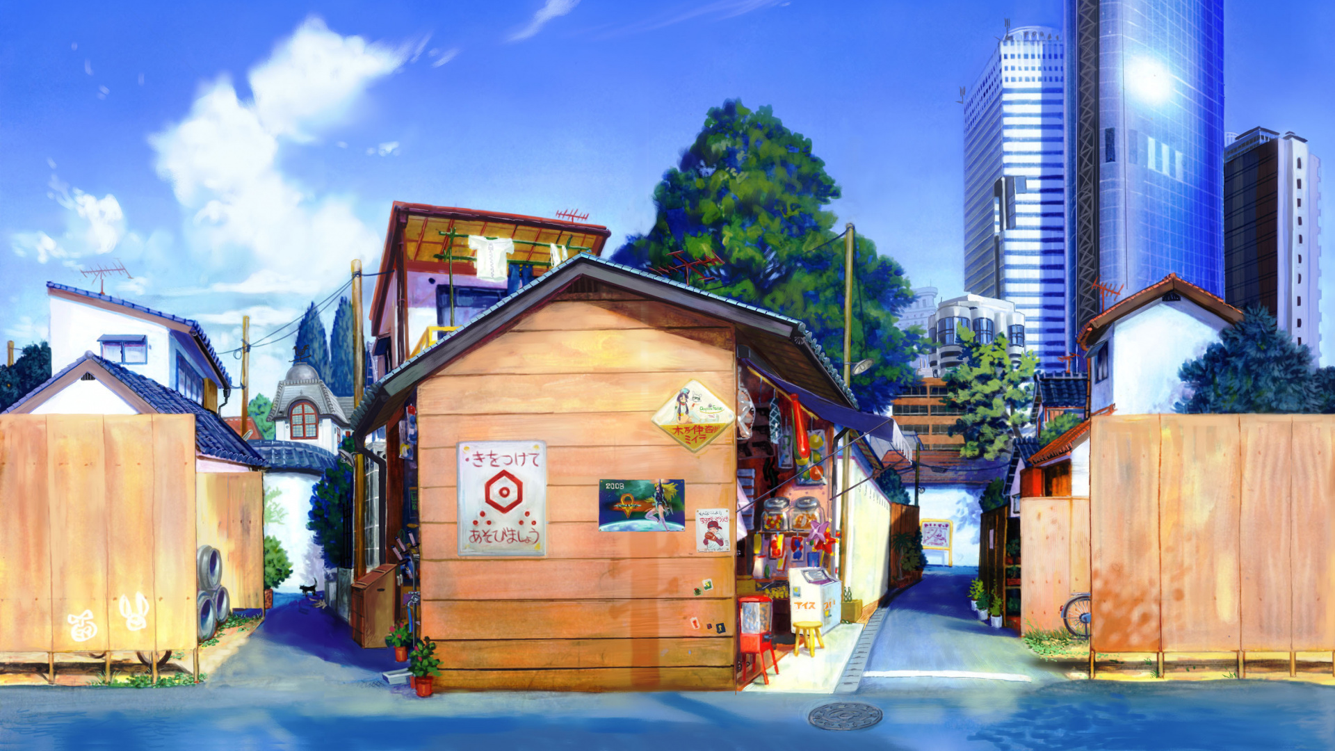 Brown Wooden House Near Green Trees During Daytime. Wallpaper in 1920x1080 Resolution