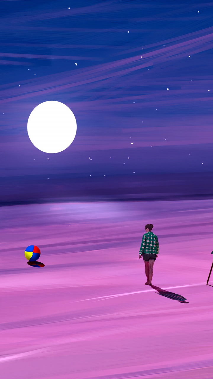 Purple, Pente, Paysage Naturel, Objet Astronomique, Magenta. Wallpaper in 720x1280 Resolution