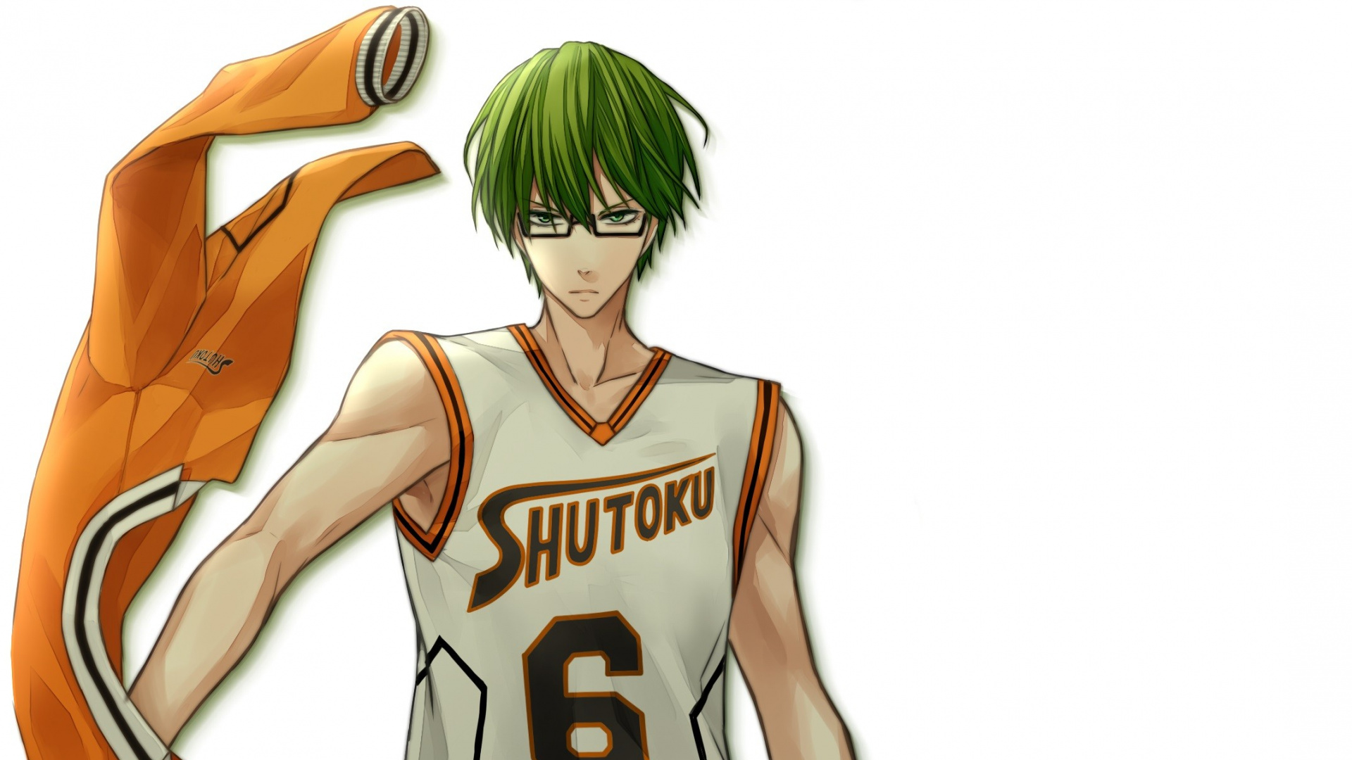 Green Haired Male Anime Character. Wallpaper in 1920x1080 Resolution