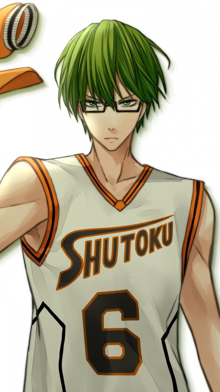 Personnage D'anime Masculin Aux Cheveux Verts. Wallpaper in 720x1280 Resolution