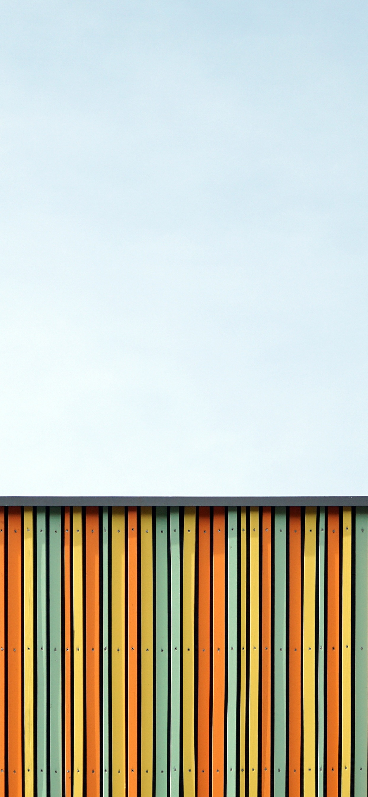 正面, 黄色的, 地平线, 组织, 一天 壁纸 1242x2688 允许