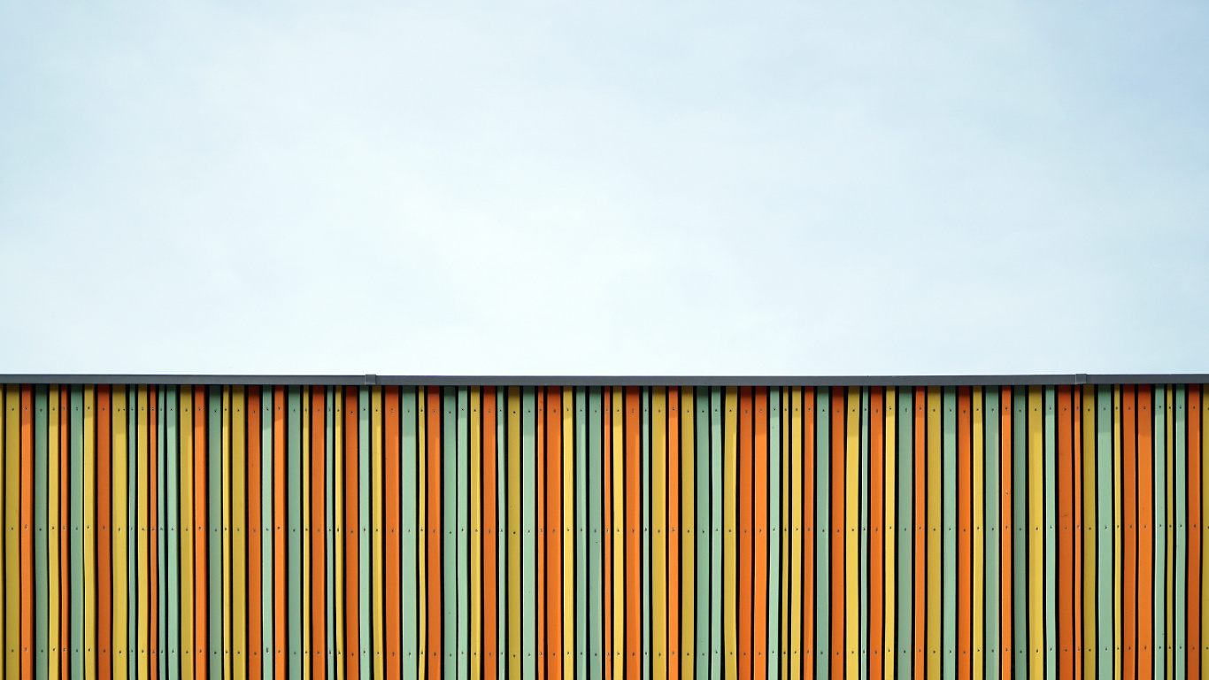 Brown and Black Striped Wall. Wallpaper in 1366x768 Resolution