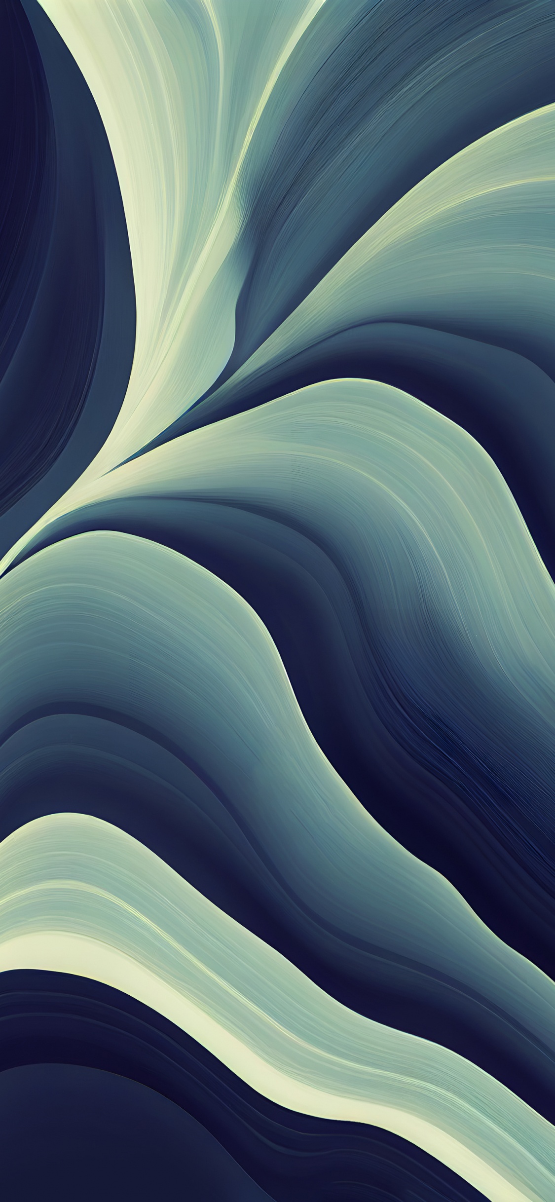 分形技术, 光, Azure, 紫色的, 水上 壁纸 1125x2436 允许