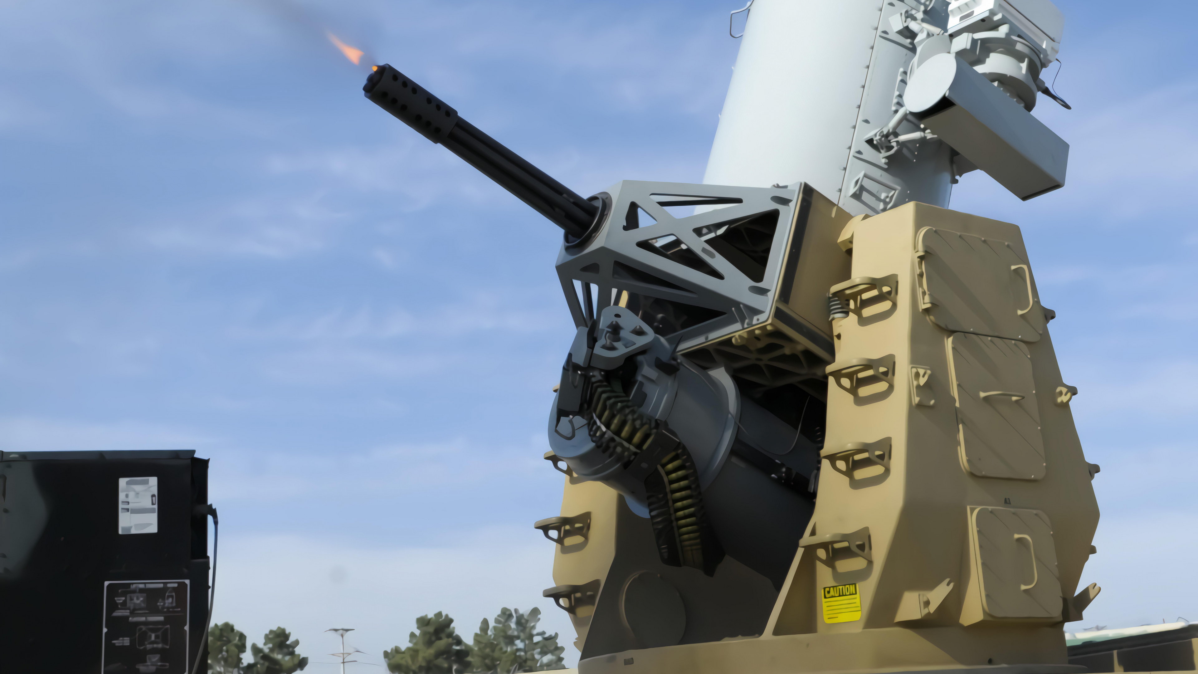 c Sistema de Defensa Ram, Contracohetes de Artillería y Mortero, Sistema, Guerra Antiaérea, Artillería Autopropulsada. Wallpaper in 3840x2160 Resolution