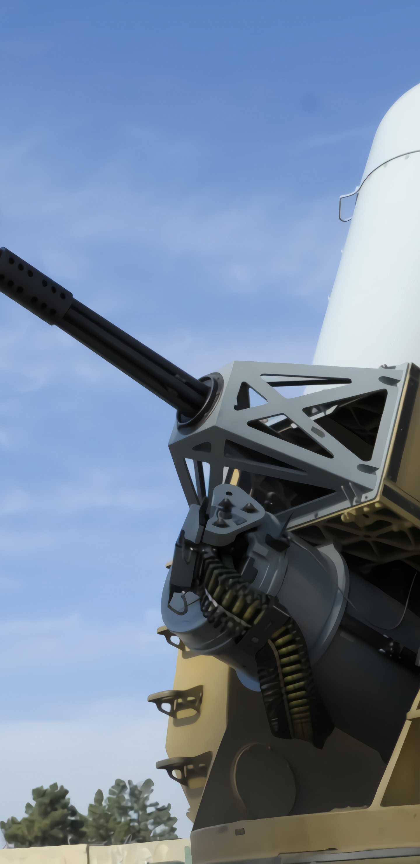 系统, 自行火炮, 大炮, 枪炮塔, 气体 壁纸 1440x2960 允许